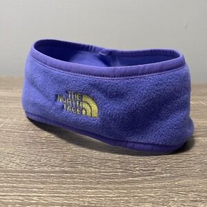 The North Face Headband Youth M Purple Fleece Ear Warmer Unisex Winter Skiing